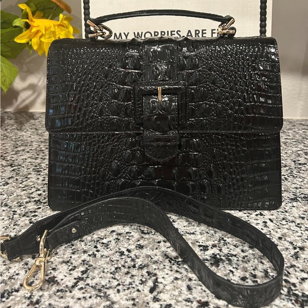 Brahmin Black Hallie - Picture 5 of 11